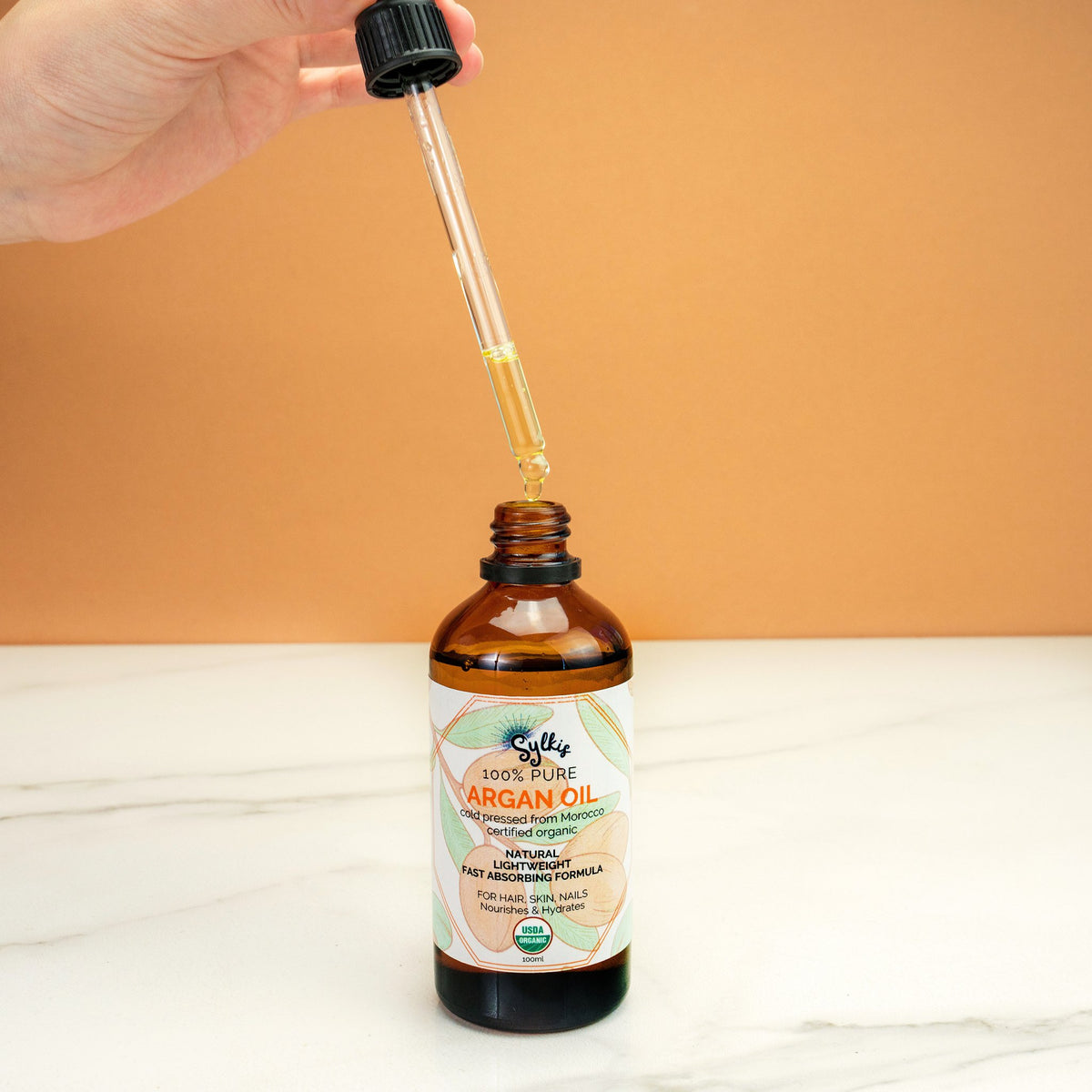 Organic Moroccan Argan Oil – SYLKIS