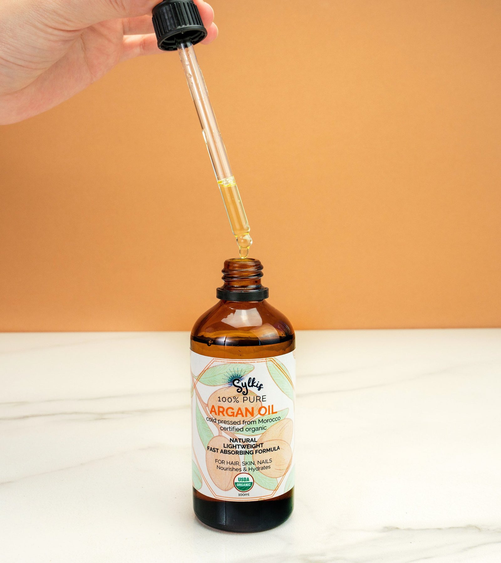 Organic Moroccan Argan Oil - SYLKIS