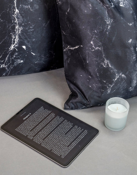 Silk Pillowcase - Black Marble - SYLKIS