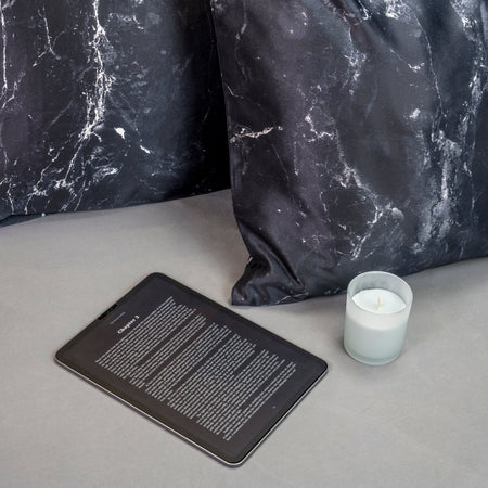 Silk Pillowcase - Black Marble - SYLKIS