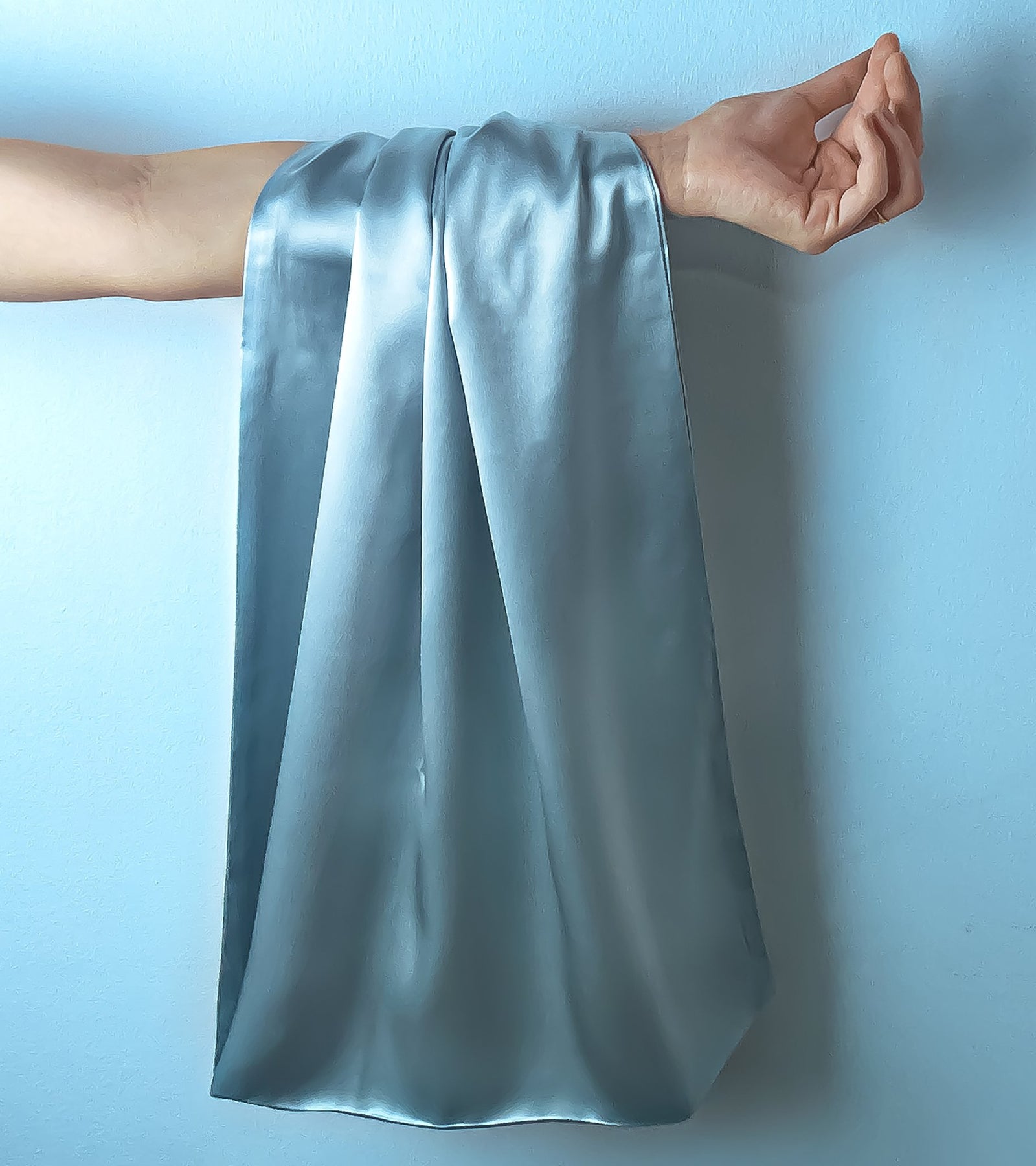Silk Pillowcase - Dreamy Blue - SYLKIS