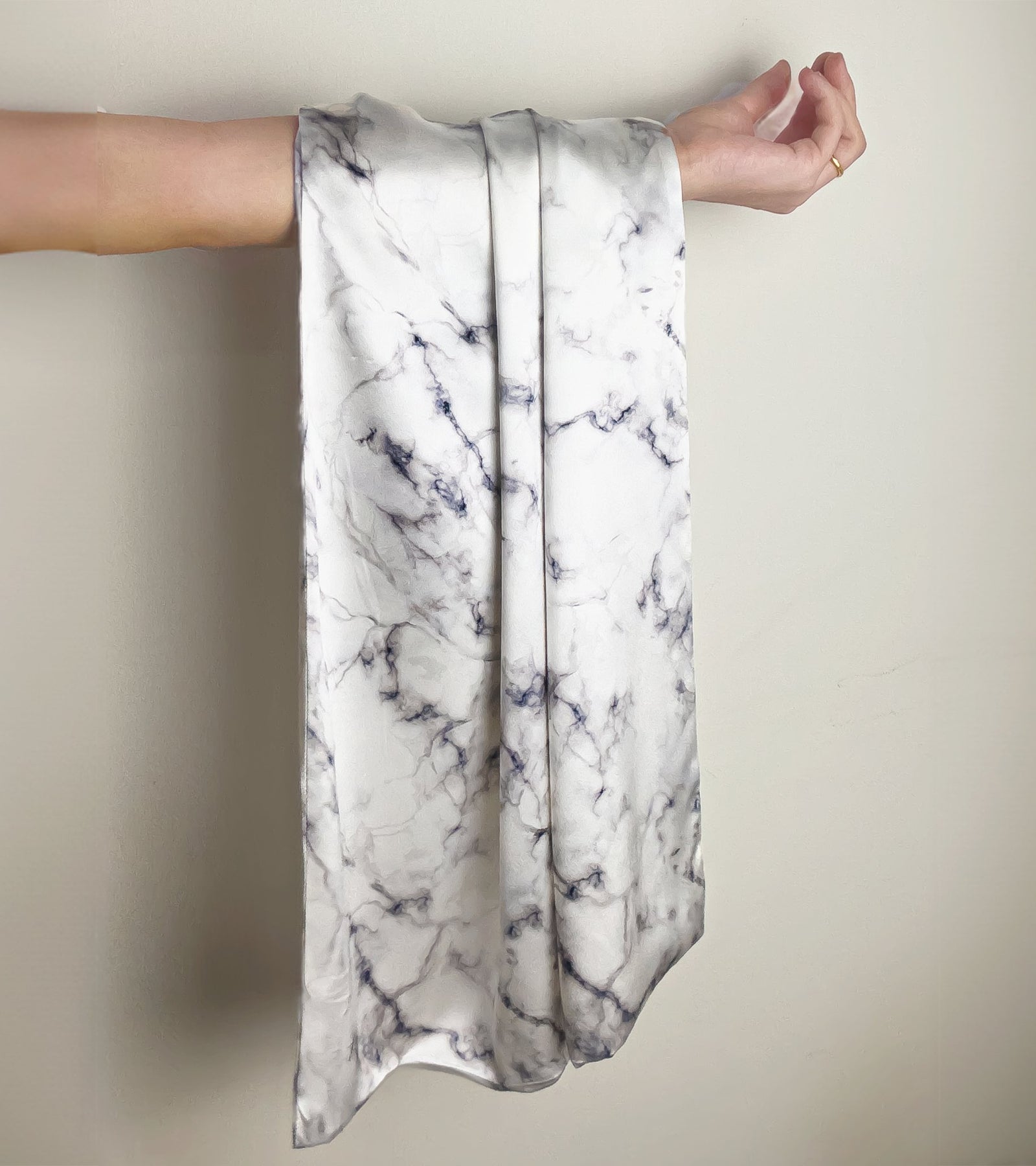 Silk Pillowcase - Grey Marble - SYLKIS