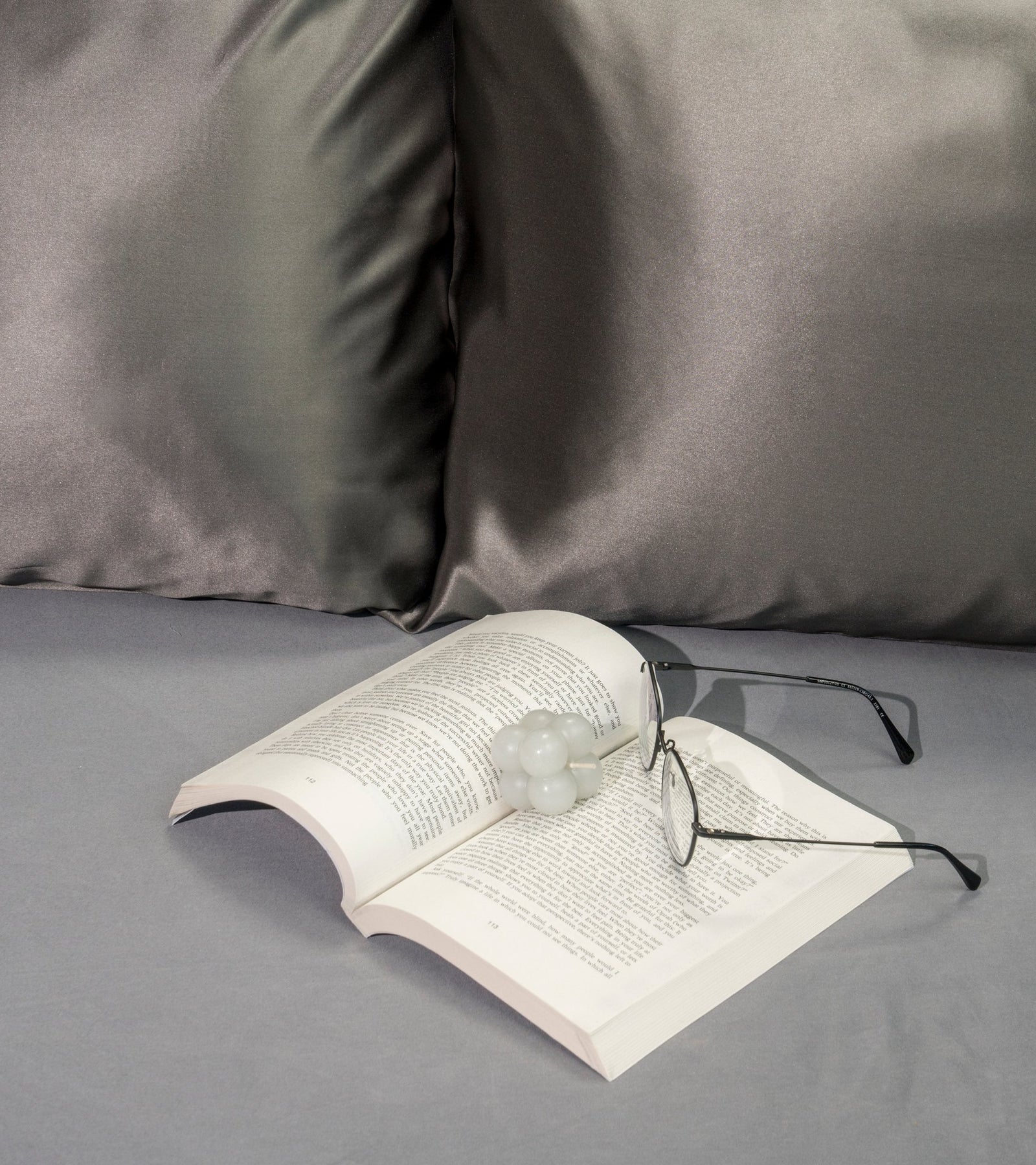 Silk Pillowcase - Moon Grey - SYLKIS