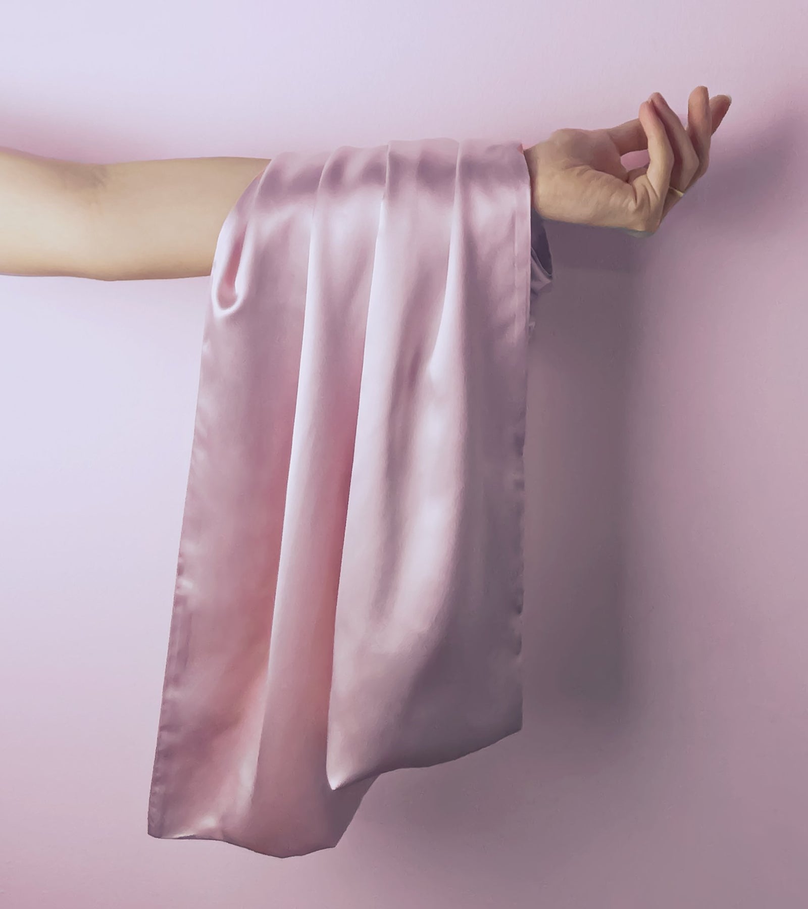 Silk Pillowcase - Petal Pink - SYLKIS