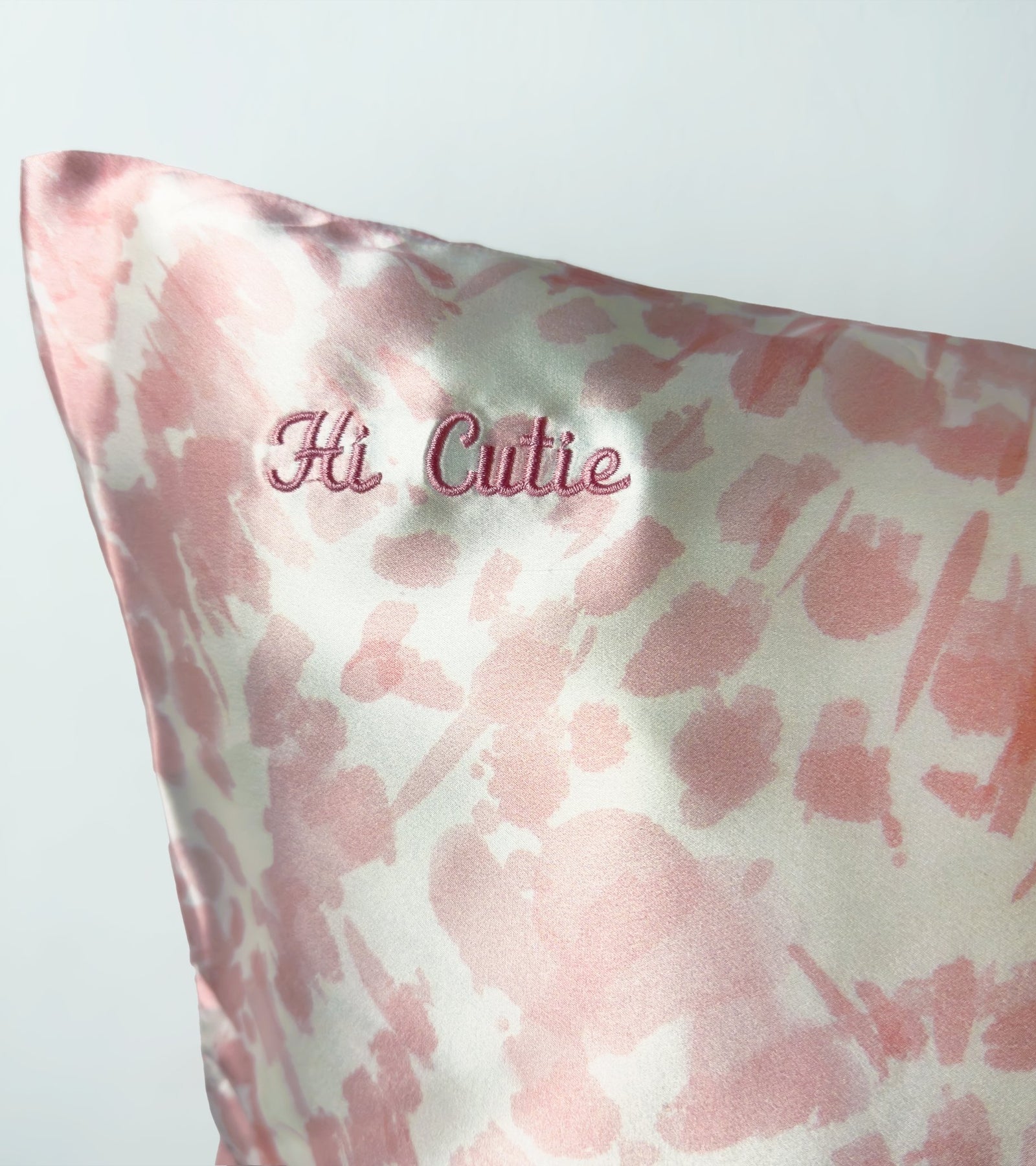 Silk Pillowcase - Pink Tie Dye - SYLKIS