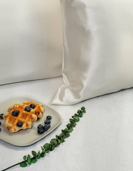 Silk Pillowcase - Pure Ivory - SYLKIS