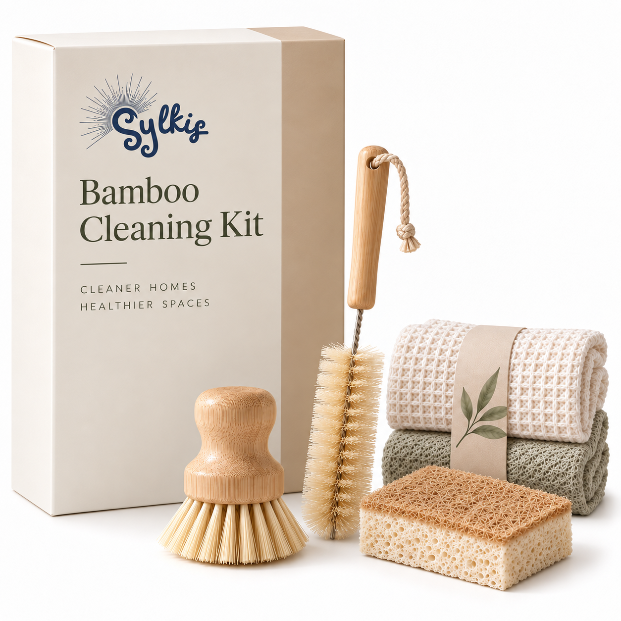 Bamboo Cleaning Kit