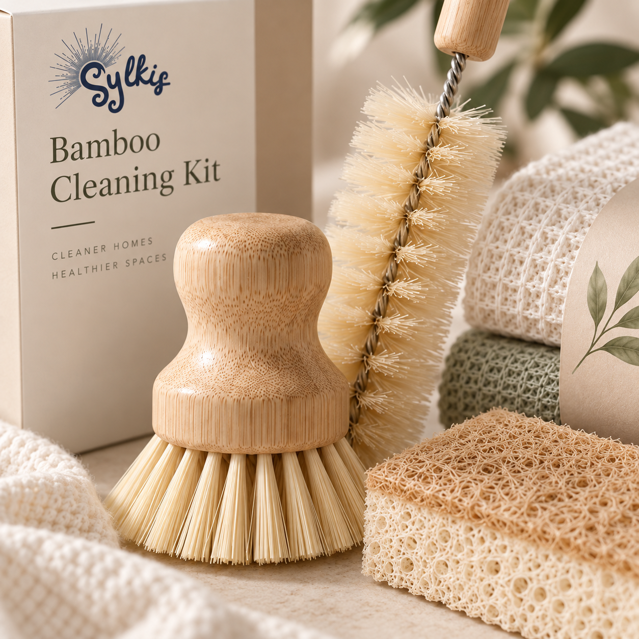 Bamboo Cleaning Kit