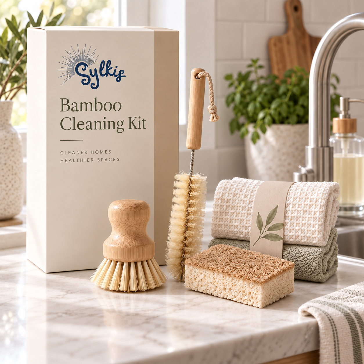 Bamboo Cleaning Kit