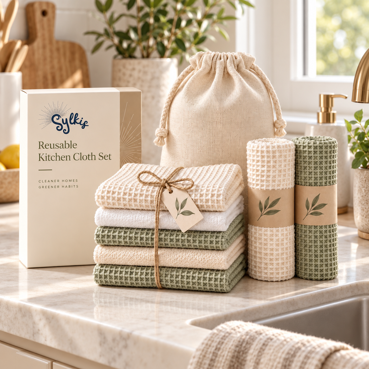 Bamboo Kitchen Cleaning Cloth