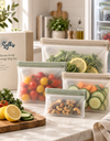 Silicone Food Storage Bag Set