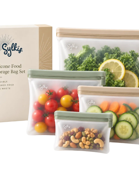 Silicone Food Storage Bag Set