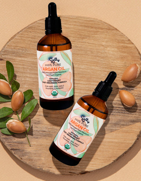 Organic Moroccan Argan Oil - SYLKIS