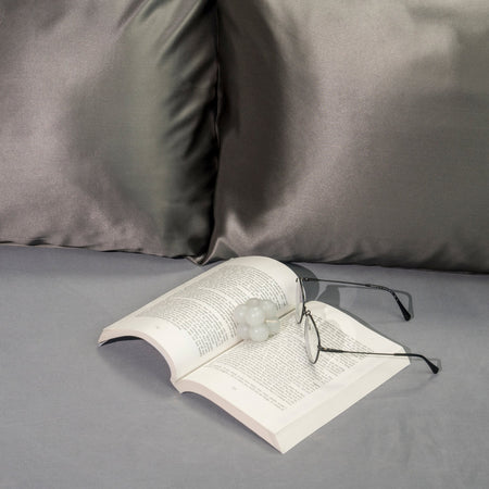 Silk Pillowcase - Moon Grey - SYLKIS