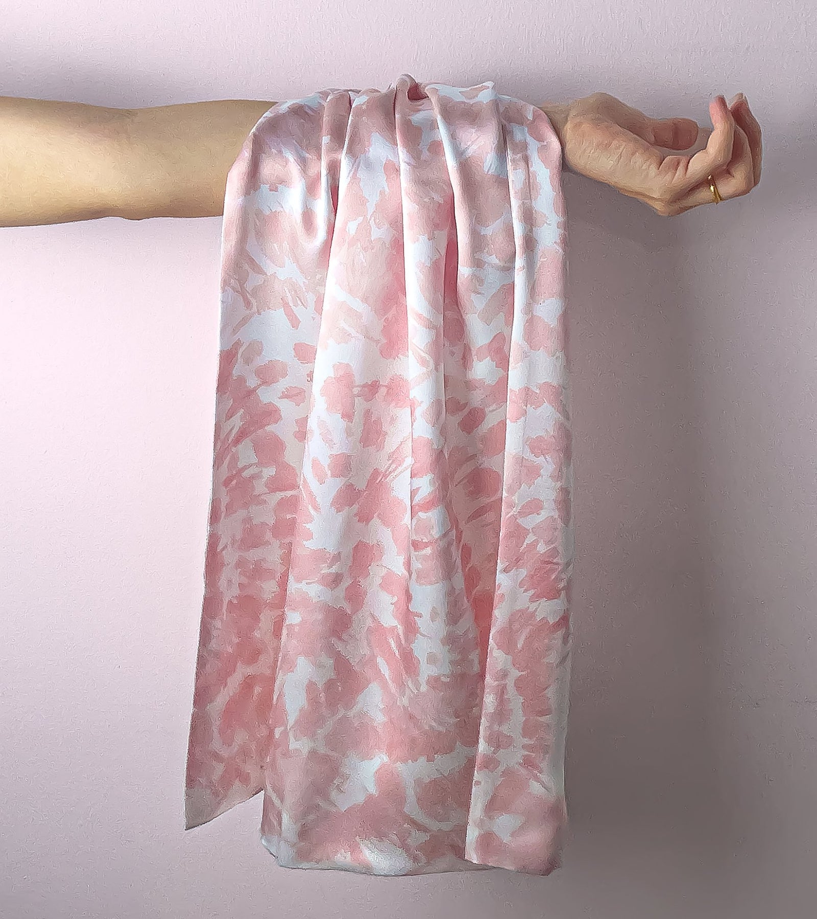 Silk Pillowcase - Pink Tie Dye - SYLKIS